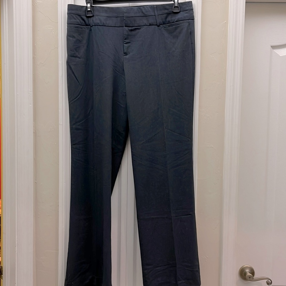 AB STUDIO SLACKS CHARCOAL COLOR SIZE 16